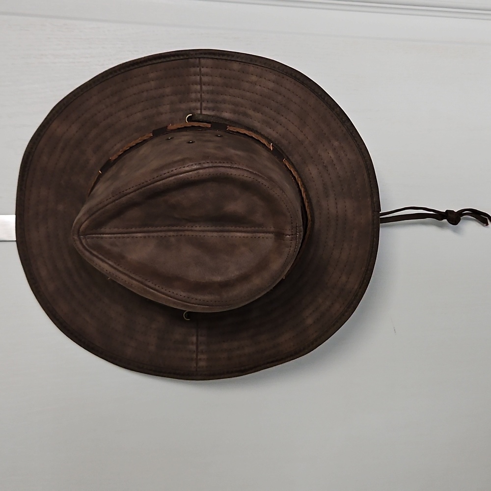 Dorfman Pacific Co. Outback Hat  - Brown Shapeable Brim